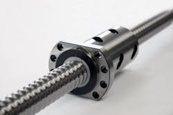 Thomson ball screws are available in lengths of up to eight meters, diameters of 3.15 in. or more and pitch up to 0.98 × 1.98 in., making it the ideal ball screw for applications such as fiber-optic filament production, which require slow, steady movement. Thomson ball screws are available in lengths of up to eight meters, diameters of 3.15 in. or more and pitch up to 0.98 × 1.98 in., making it the ideal ball screw for applications such as fiber-optic filament production, which require slow, steady movement.