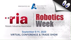 RIA Robotics Week logo and googly eyes RIA Robotics Week logo and googly eyes