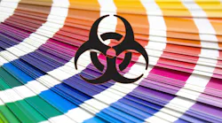 Biohazard symbol on spectrum