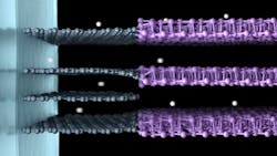 The black phosphorous composite material performs better in preventing electrolytes deposition. The black phosphorous composite material performs better in preventing electrolytes deposition.