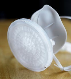 The Open Standard Respirator team designed a reusable respirator with low-cost materials, as well as a separate filter and face covering pieces for a better fit.
