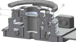 Cutaway of tester Cutaway of tester