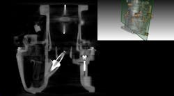 Reconstructed carburetor CT scan Reconstructed carburetor CT scan