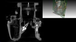 Reconstructed carburetor CT scan Reconstructed carburetor CT scan