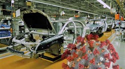 Car manufacturing during the pandemic