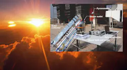 Sunlight with sterilizer inset
