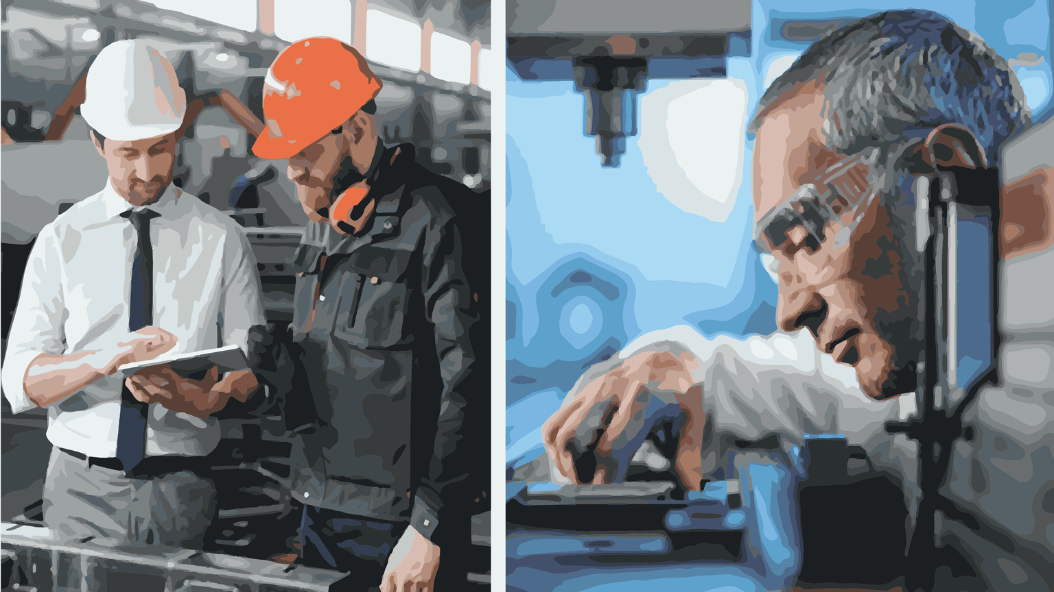 Manufacturing collage