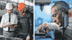 Manufacturing collage Manufacturing collage