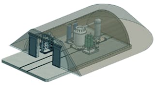 Design concept of BWXT Advanced Nuclear Reactor.