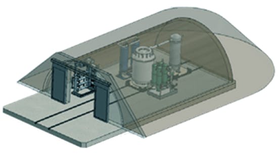 Design concept of BWXT Advanced Nuclear Reactor.