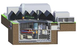 Design concept of Kairos Power fluoride salt-cooled high temperature reactor. Design concept of Kairos Power fluoride salt-cooled high temperature reactor.