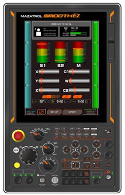 Mazak Corporation launched its MAZATROL SmoothEz CNC machine line as part of an overall company effort to ramp up investment and production into 2021. Mazak Corporation launched its MAZATROL SmoothEz CNC machine line as part of an overall company effort to ramp up investment and production into 2021.