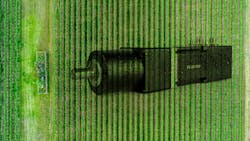 maxon IDX motor superimposed over farmland maxon IDX motor superimposed over farmland