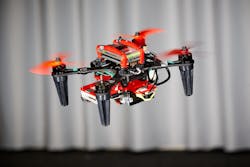 When one rotor fails, the drone begins to spin on itself like a ballerina.