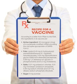 Recipe for a vaccine