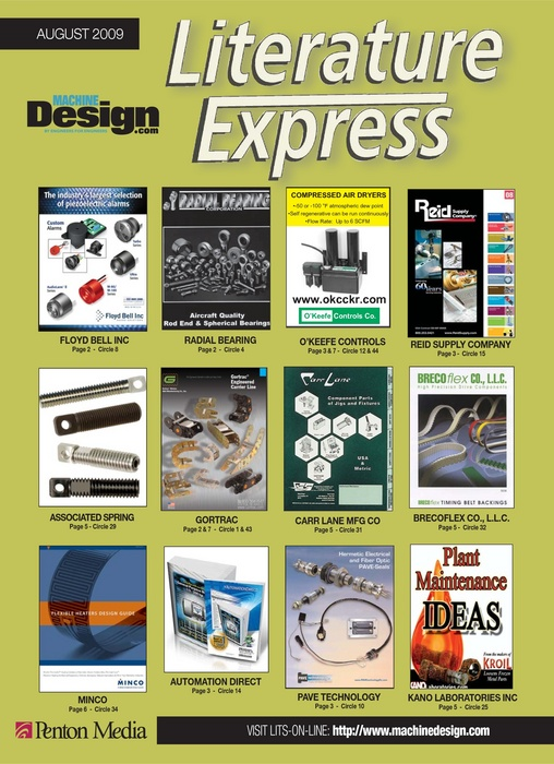 Literature Express - August 2009 cover image