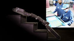 Guardian S robot with inset photo of Lisa Rizzo Guardian S robot with inset photo of Lisa Rizzo