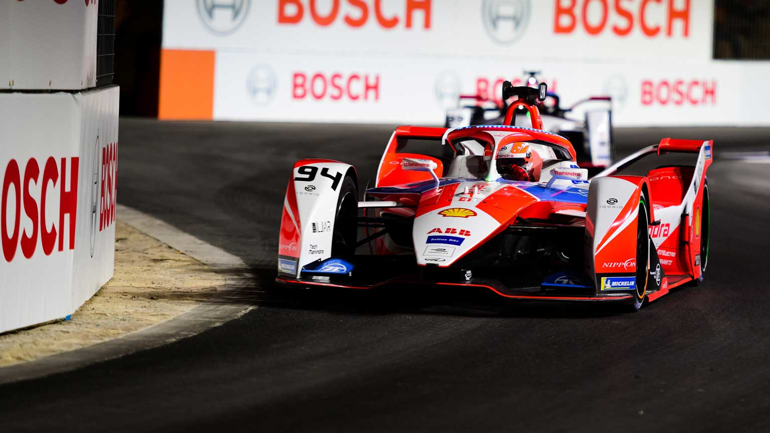 Alex Lynn on the track