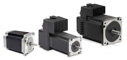 Here are two servo motors and a stepper motor. Here are two servo motors and a stepper motor.