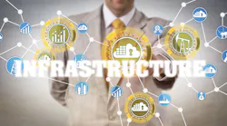 Artist's rendering of infrastructure