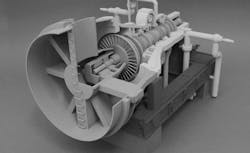 3D model of turbine