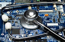 Stethoscope and circuit board Stethoscope and circuit board