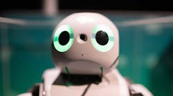 Robot with big eyes Robot with big eyes