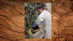 Berkeley Lab researcher inset over wood background Berkeley Lab researcher inset over wood background