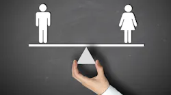 Artist's rendering of gender equality