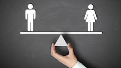 Artist's rendering of gender equality Artist's rendering of gender equality