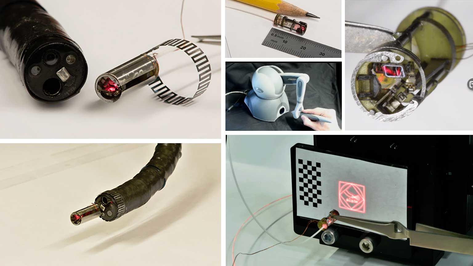 Endoscope photo collage