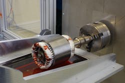 The copper wires inside electric motors are insulated with special resins that protect them from external influences. The copper wires inside electric motors are insulated with special resins that protect them from external influences.