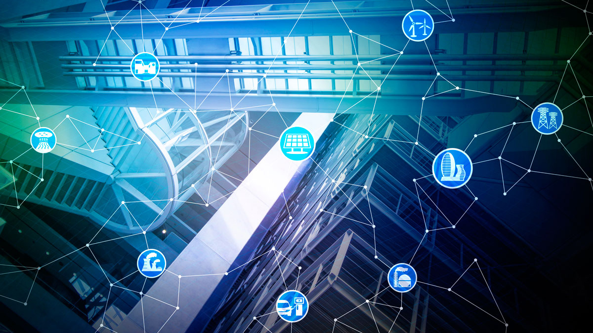 Artist's rendition of the Industrial IIoT