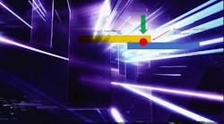 Laser welding diagram superimposed over laser background Laser welding diagram superimposed over laser background