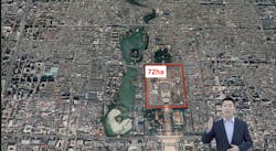 A digital twin was orchestrated to help HBIS Group Co. relocate the Xuanhua Iron and Steel facility, covering 534 hectares (5.34 km2). A digital twin was orchestrated to help HBIS Group Co. relocate the Xuanhua Iron and Steel facility, covering 534 hectares (5.34 km2).