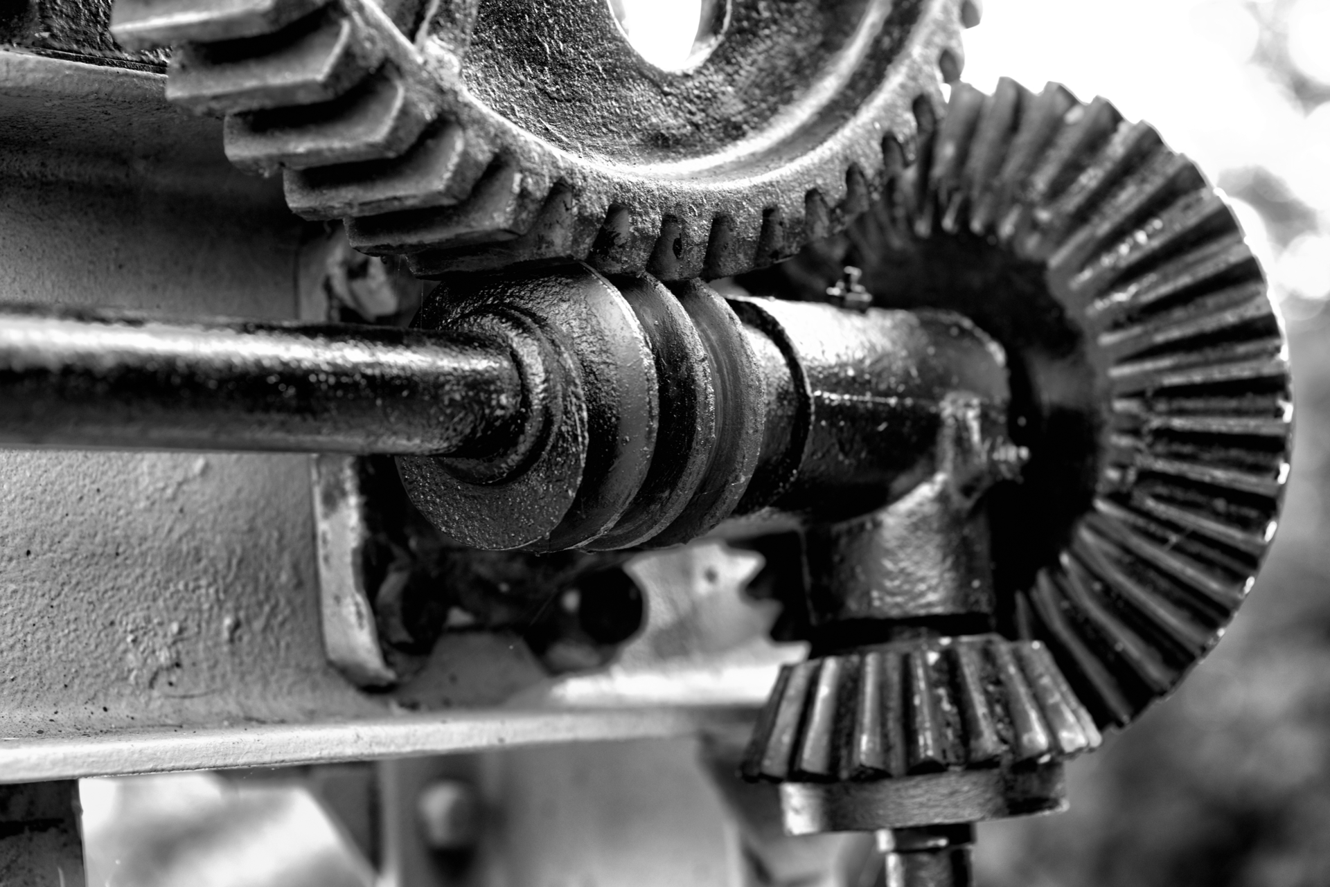 Large gears from a motion system