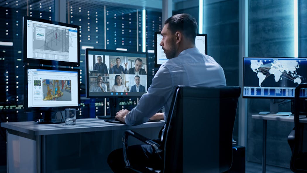 Rocketmine, a London-based provider of industrial inspection services, used the integrative capability of digital twins, drones, laser scanning and mixed reality to cope during the COVID-19 pandemic.