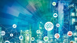 Artist's rendition of the Industrial IIoT Artist's rendition of the Industrial IIoT
