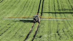 Crop spraying Crop spraying