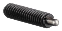 Standard spring plungers offer long travel, large bearing surfaces, and numerous material and design options such as an optional locking element. Standard spring plungers offer long travel, large bearing surfaces, and numerous material and design options such as an optional locking element.