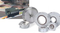 HEIDENHAIN encoder photo collage HEIDENHAIN encoder photo collage