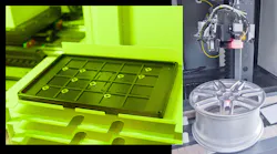 Laser system photo collage
