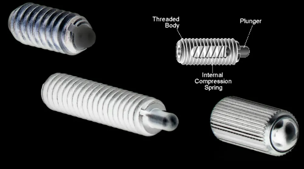 Spring Pulisher The Basics of Spring-Loaded Plungers | Machine Design