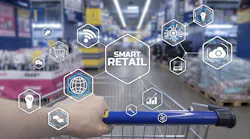 Artist's rendition of the smart retail experience