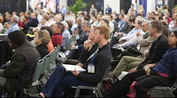 Conference crowd Conference crowd