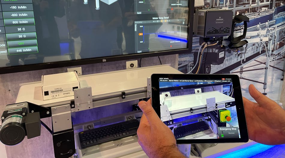 Augmented reality using a tablet