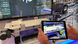 Augmented reality using a tablet Augmented reality using a tablet