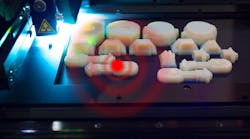 3D printing image with overlay of Bessel beam 3D printing image with overlay of Bessel beam