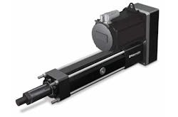 The Tolomatic IMA servo linear actuator can be specified with ball screws to generate forces of 30 kN (6,875 lbf). The Tolomatic IMA servo linear actuator can be specified with ball screws to generate forces of 30 kN (6,875 lbf).