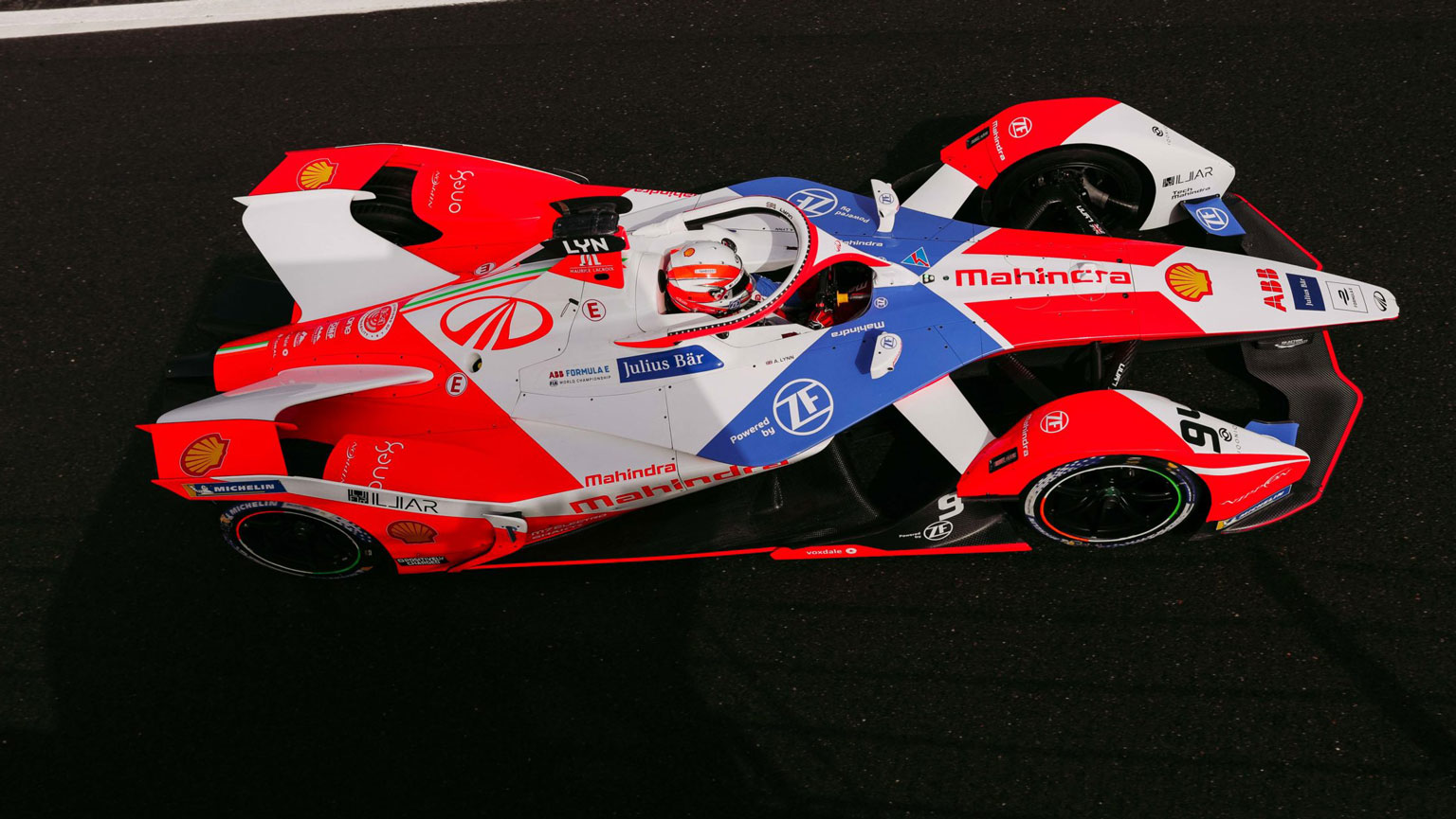 Mahindra Formula E racecar